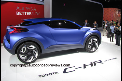 Toyota C HR Hybrid SUV Concept